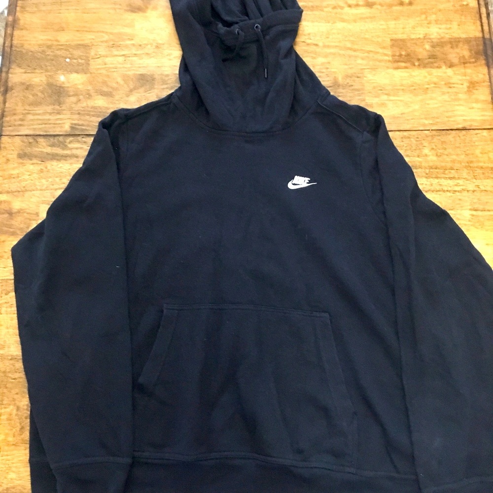 Nike turtleneck sweatshirt black